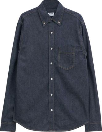 Filippa K Heren, Overhemden, Blauw, Maat: XL Denim