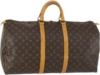 Louis Vuitton Pre-owned Vintage Weekendtas - Dames - Vintage Weekendtas - Bruin - ONE Size - Vintage
