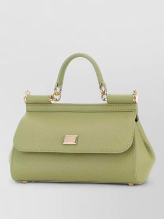 Dolce & Gabbana medium sicily leather shoulder bag top handle