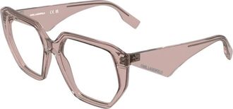 Karl Lagerfeld Optisch Montuur - Dames - Brillen - Rood - 54 MM - Accessoires