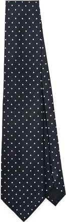 Tom Ford Cravatta a pois - Blu