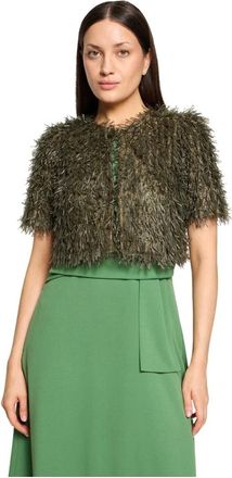 Vera Mont Dames, Jassen, Groen, Maat: XL Poliester