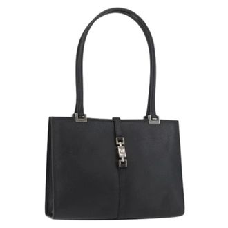Gucci Pre-owned Shoulder Bags, female, Black, Size: ONE SIZE Pre-owned Vintage Shoulder Bag