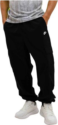 Nike Heren, Broeken, Zwart, Maat: S Nylon