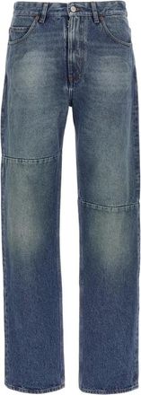 Maison Margiela Heren, Jeans, Blauw, Maat: W30 Katoen