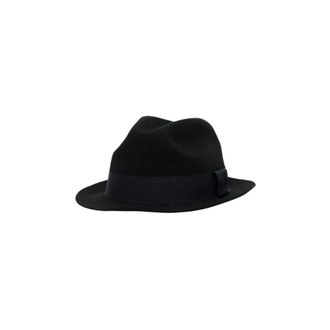 Paul Smith Accessoires, Heren, Blauw, M, Wol, Trilby Hoed
