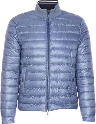 Herno Omkeerbare Gewatteerde Jas Marineblauw - Heren - Gewatteerde jassen - Blauw - XL - Jassen