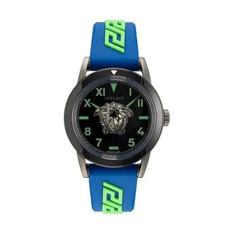 Versace Heren, Accessoires, Blauw, Maat: ONE Size