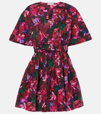 Ulla Johnson Nadira floral cotton minidress