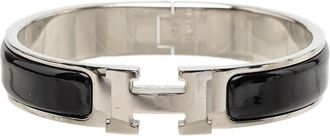 Herm&egrave;s Pre-owned Hermes Narrow Enamel Clic H Bracelet PM Ladies GAPIQNJ85XEJU758