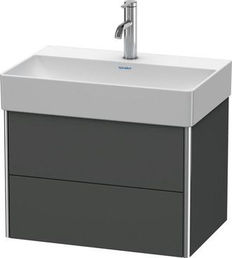 Duravit Mueble Bajo Lavabo Duravit Xsquare Compact 397x584x390mm Grafito Mate
