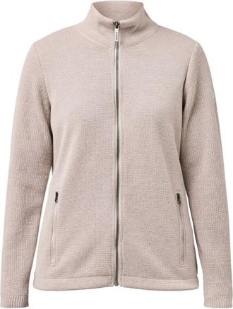 Ivanhoe of Sweden Harriet Windbreaker Merinojacke f&uuml;r Damen | grau/rosa
