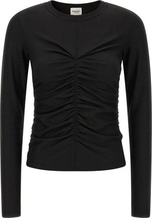 Isabel Marant Delesa Top - Tops - Mujer - Negro - 2XS