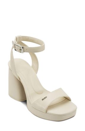 DKNY Scotia Ankle Strap Sandal in Bone at Nordstrom, Size 8.5