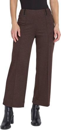 Lyss&eacute; Livia Crop Pant In Brushed Check