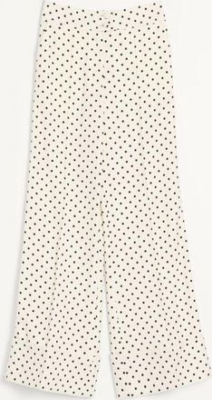 Valentino Pantaloni In Supergran Stampa Plusdepois Donna BETULLA/NERO 36