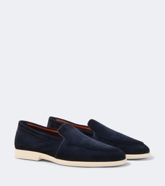 Santoni Suede loafers