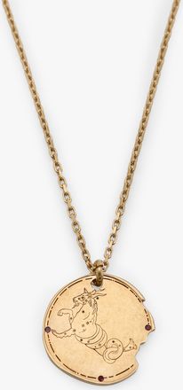 Victoria Beckham Capricorn Zodiac Necklace