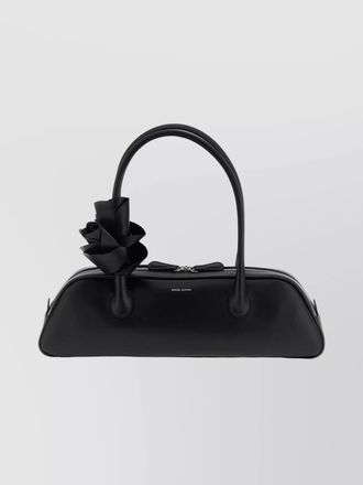 Magda Butrym floral detail shoulder bag with top handle