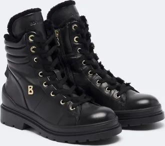 Bogner St Moritz S 14 B leather lace-up boots