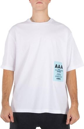 AMBUSH Ambush Pass Print Cotton Jersey T-Shirt