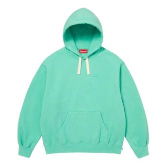 SUPREME SS26 Small Box Drawcord Hooded Sweatshirt Mint SUP-SS26-021-MNT