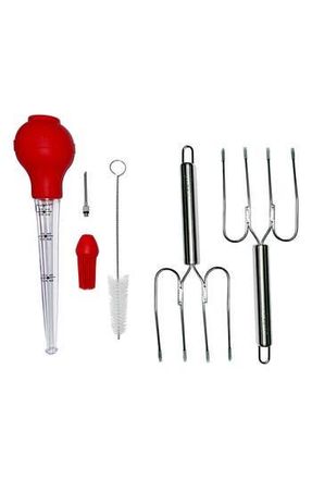 Berghoff INTERNATIONAL 7-Piece Turkey Baster Set in Grey/Red at Nordstrom Rack