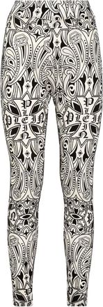 Philipp Plein Gothic Plein legging - Zwart
