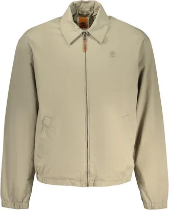 Timberland Verde Cotton Mens Mens Jacket