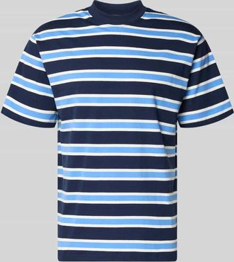 Casual Friday Casual Friday Regular Fit T-Shirt mit Rundhalsausschnitt in Marine, Gr&ouml;&szlig;e XXXL