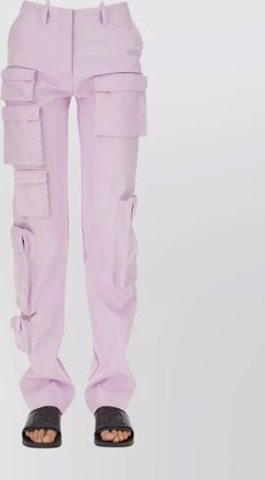 Off-white high waist cargo utility pants