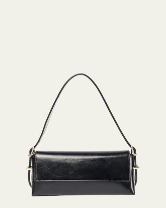 SIMKHAI Atlas Moto Leather Shoulder Bag