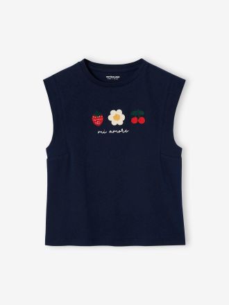 Vertbaudet M&auml;dchen T-Shirt, Paradiesvogel marine