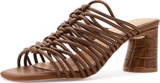 Donald J Pliner Vyta Womens Sandals Saddle : 6.5 M, Leather