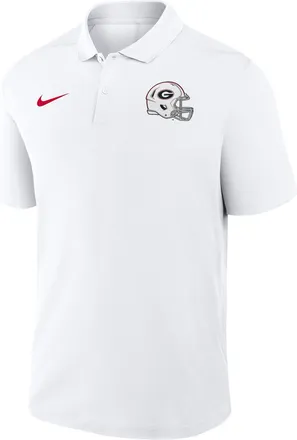 Nike Georgia 2026 White Out Victory Nike Mens Dri-FIT College Polo in White | 035810AGBN-E7L