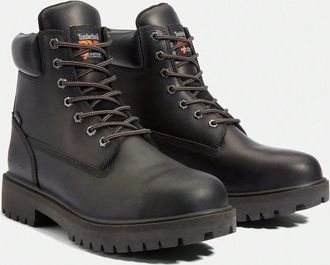 Timberland Timberland PRO Direct Attach TB026038001 Mens Black Leather Work Boot HAM586