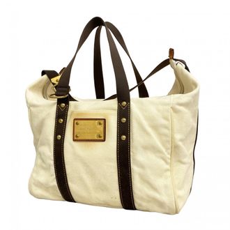 Louis Vuitton Beige Tote Bag (Pre-Owned)