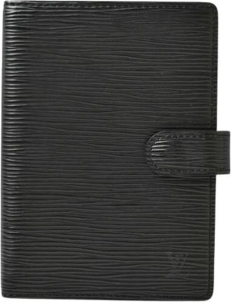 Louis Vuitton Pre-owned Wallet - unisex - Vintage Accessoires - Zwart - ONE Size - Leer - Vintage
