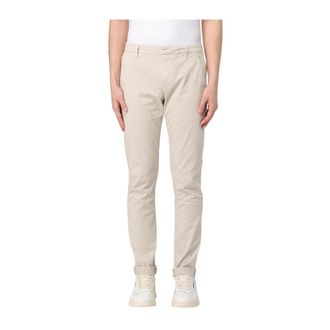 Dondup Chinos, male, Beige, W31, Stylish Casual Chinos Trousers