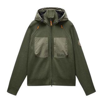 Napapijri Uomo, Felpe, Verde, S, new