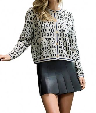 THML Clothing Pleated Leather Mini Skirt In Black