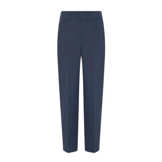 C.Ro Klassieke Navy Blauwe Broek - Dames - Broeken - Blauw - Maat: 2XL