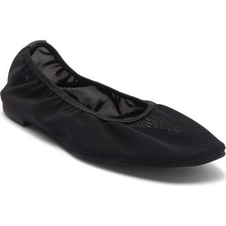 Reformation Marcadet Knit Ballet Flat in Black Mesh at Nordstrom Rack, Size 7
