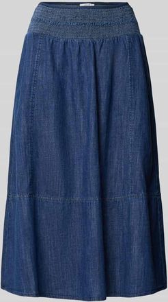 OPUS Jeansrock mit elastischem Bund Modell Ropini in Jeansblau, Gr&ouml;&szlig;e 42