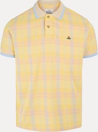 Vivienne Westwood Classic Polo Jacquard Piquet Herringbone-stripe M Men