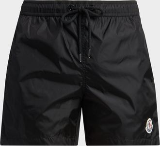 Moncler Men & apos;s Drawstring Swim Shorts