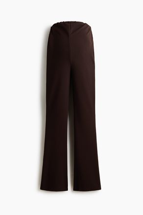 H&M MAMA Ausgestellte Ponte-di-Roma-Leggings - Brown