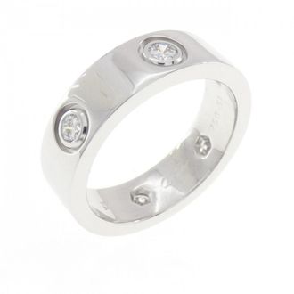 Cartier White Gold White Gold (18K) Band Ring (Pre-Owned)