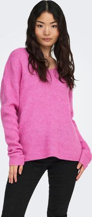 Only ONLCAMILLA V-NECK L/S PULLOVER KNT NOOS Materialmix, regular fit