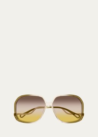 Chlo&eacute; 60MM Oval Sunglasses